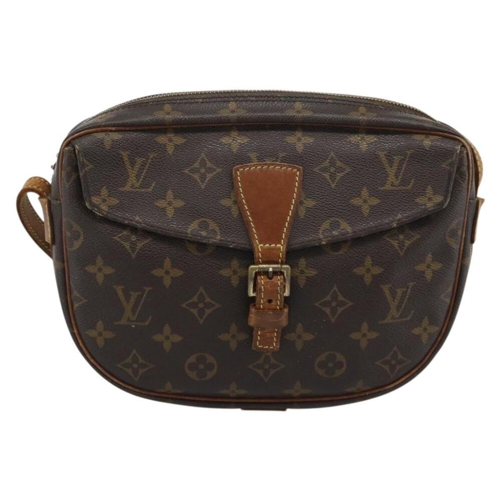 Louis Vuitton Monogram Jeune Fille MM Shoulder Bag Brown